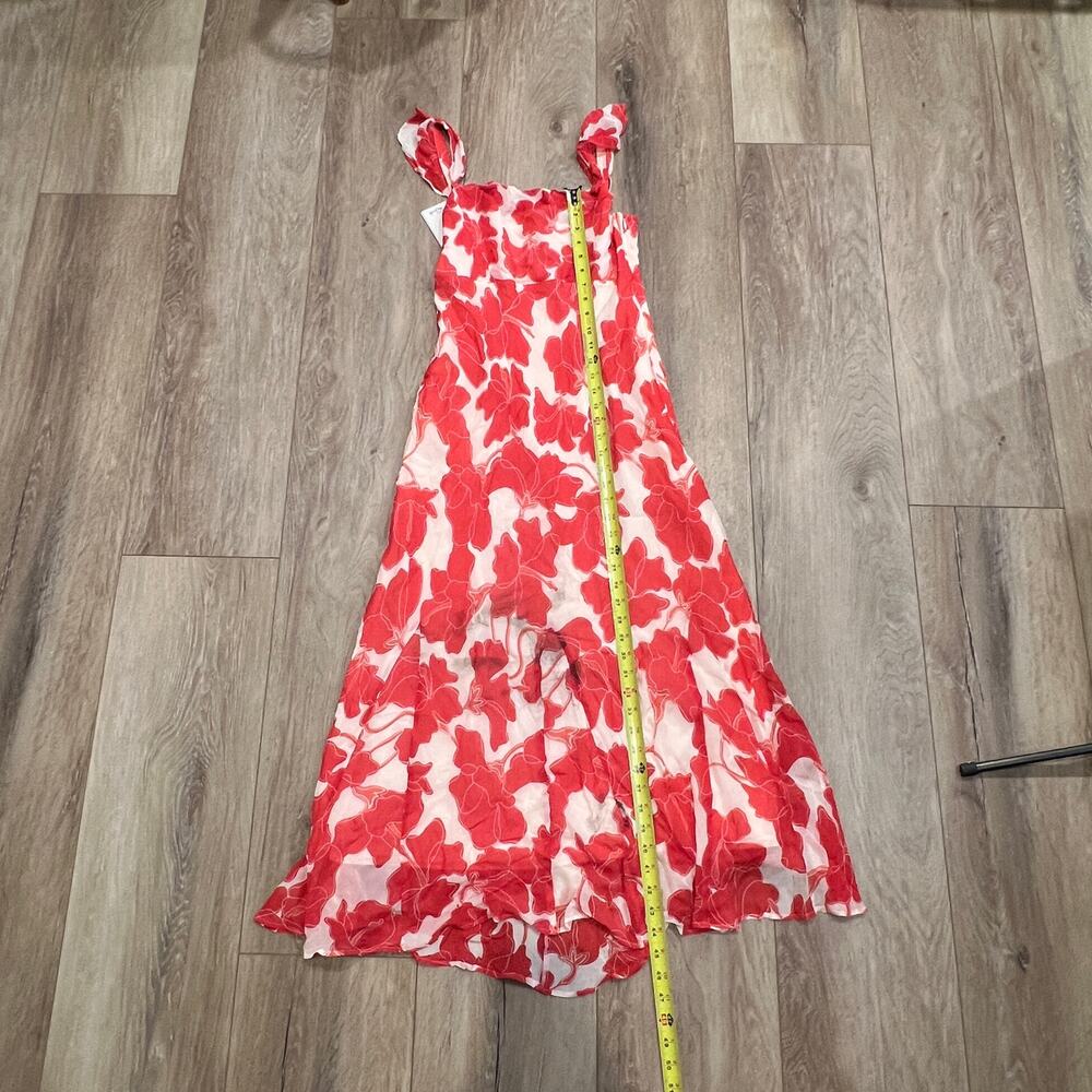 RAILS Women's Marigold Dress Size M In Scarlet Hibiscus - Picture 7 of 15